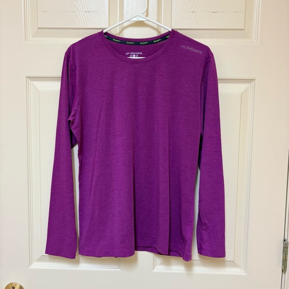 Brooks Tops - Brooks Women's Purple Long Sleeve Tee